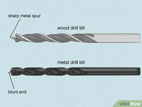 Image titled Metal Drill Bit vs Wood Step 1