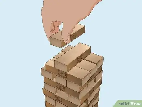 Image titled Play Jenga Step 1