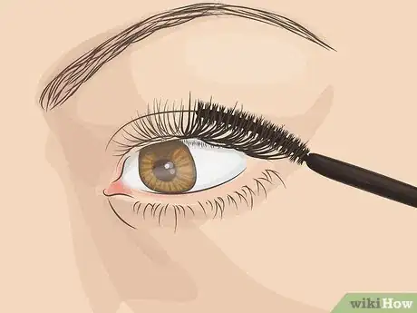 Image titled Curl Your Eyelashes Without an Eyelash Curler Step 5