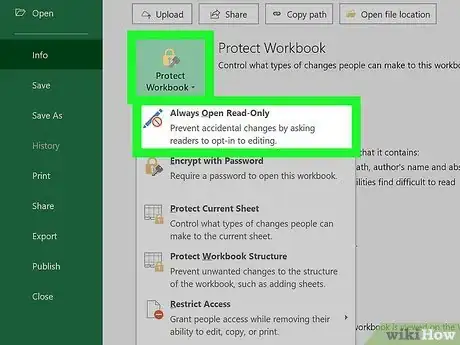 Image titled Change an Excel Sheet from Read Only Step 4