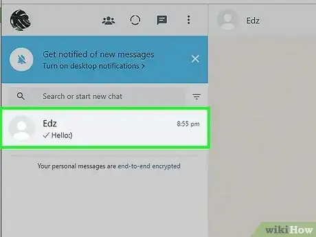 Image titled Use WhatsApp on a Computer Step 8