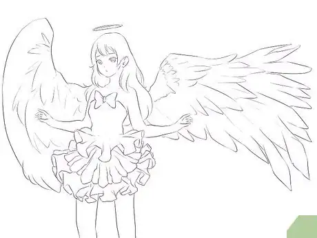 Image titled Draw Anime Wings Step 8