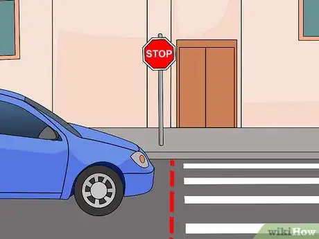 Image titled Stop at a STOP Sign Step 3