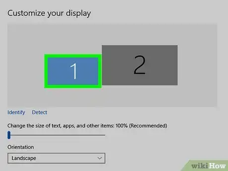 Image titled Switch Monitors 1 and 2 on a PC Step 14