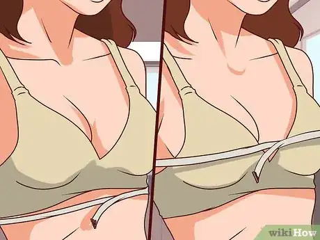 Image titled Increase Breast Size With a Bra Step 1