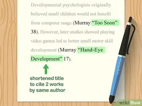 Image titled Do In‐text Citations in MLA Step 11