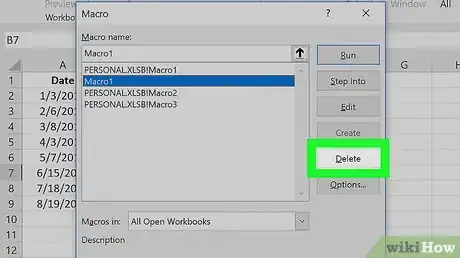Image titled Remove a Macro in Excel Step 9