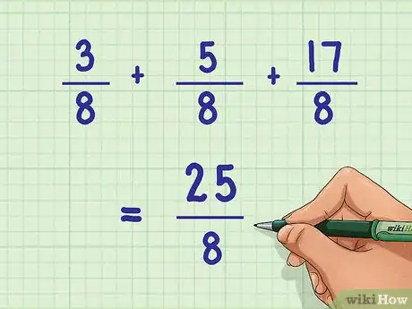 Image titled Add Fractions With Like Denominators Step 5