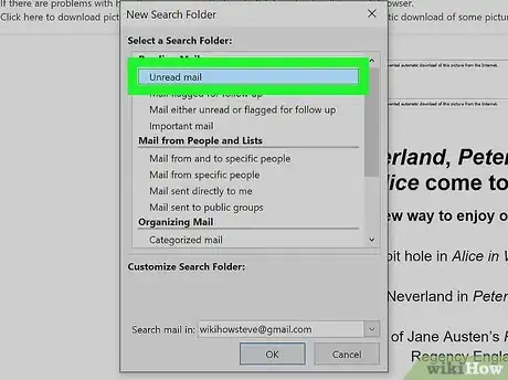 Image titled See Unread Emails in Outlook Step 7