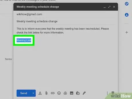 Image titled Put a Link in an Email Step 4