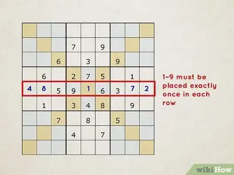 Image titled Play Diagonal Sudoku Step 1