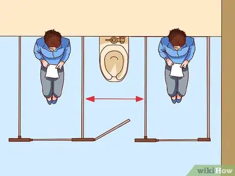 Image titled Be Comfortable Urinating in Front of People Step 1