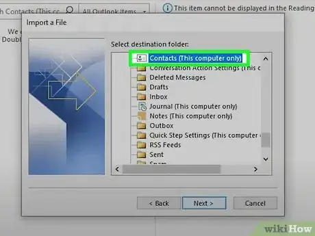 Image titled Import Contacts to Outlook from Excel Step 9