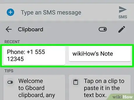 Image titled Access the Clipboard on Android Step 8