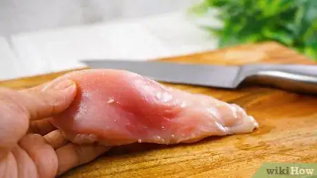 Image titled Cut a Chicken Fillet Step 1