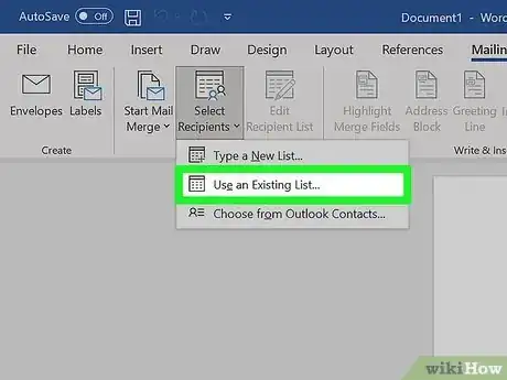 Image titled Mail Merge in Microsoft Word Step 11