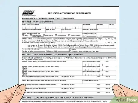 Image titled Register an Out of State Car in California Step 1