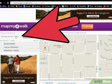 Image titled Map Your Walk at MapMyWalk Step 3