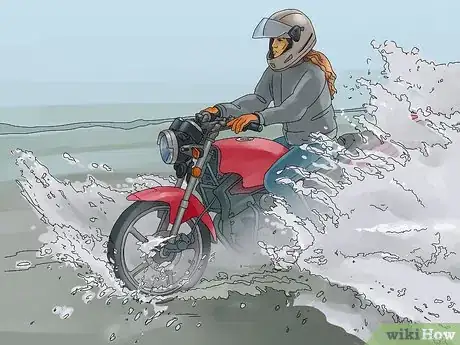 Image titled Brake Properly on a Motorcycle Step 14