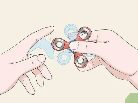 Image titled Do Fidget Spinner Tricks Step 2