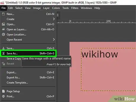 Image titled Create an Animated GIF Image with GIMP Step 12