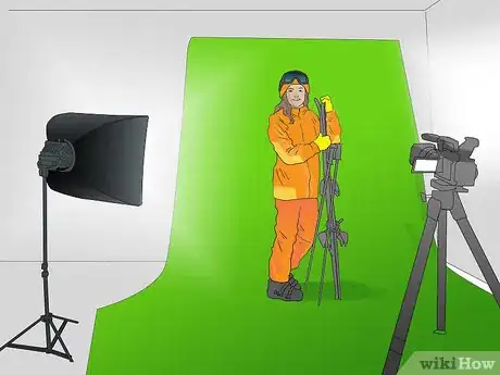 Image titled Set Up a Green Screening Studio Step 9