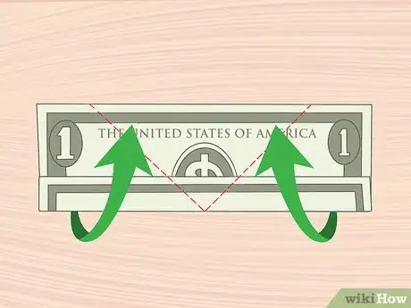 Image titled Fold Money for a Money Tree Step 3