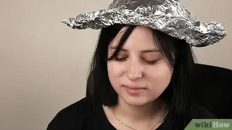 Image titled Make a Tin Foil Hat Step 10