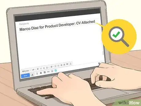 Image titled Write a Subject Line when Sending Your CV by Email Step 8