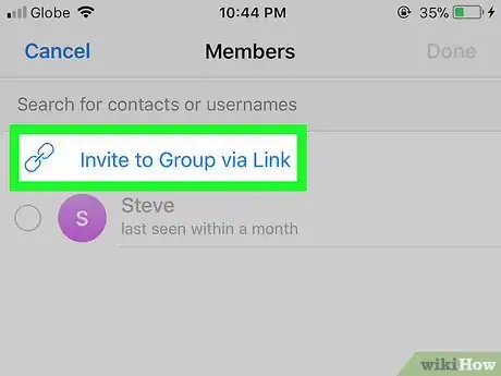 Image titled Get a Group Link on Telegram on iPhone or iPad Step 6