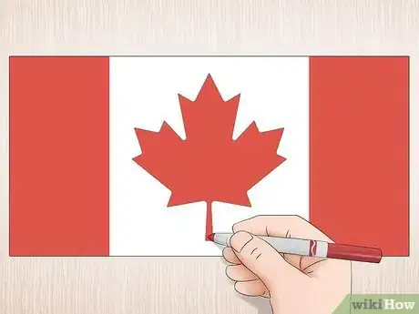 Image titled Draw the Canadian Flag Step 11