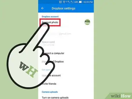 Image titled Change Dropbox Account Settings and Preferences Step 5