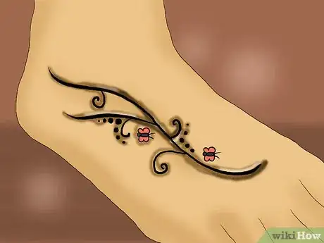 Image titled Care for a Foot Tattoo Step 2