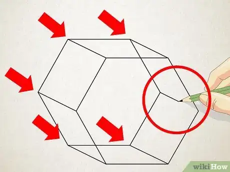 Image titled Draw a Hexagonal Prism Step 13