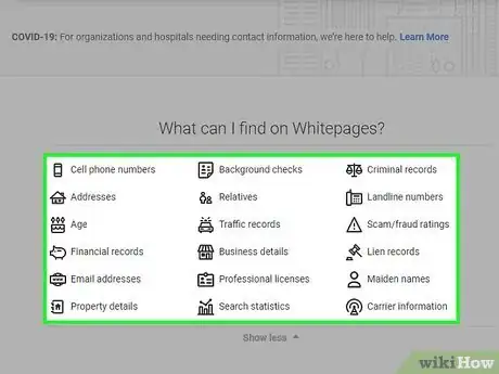 Image titled Remove Your Listing on WhitePages Step 1