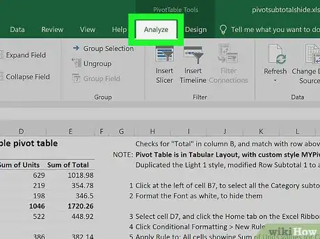 Image titled Add a Column in a Pivot Table Step 3