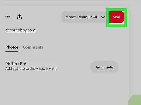 Image titled Save Pictures from Pinterest Step 4