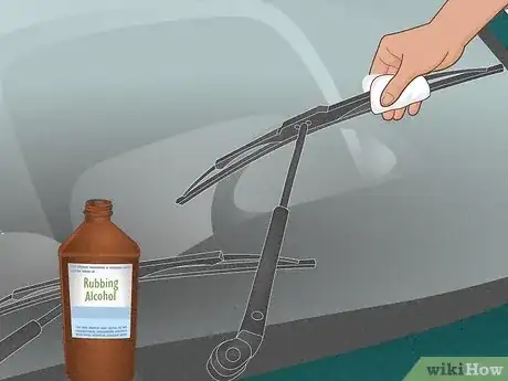 Image titled Stop Windshield Wiper Blades from Squeaking Step 1