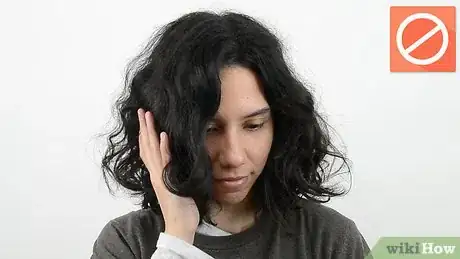 Image titled Blow Dry Curly Hair with a Diffuser Step 13