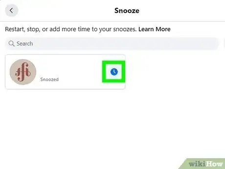 Image titled Unsnooze Someone on Facebook Step 6