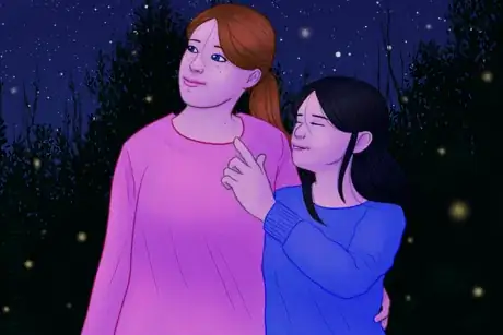 Image titled Teen and Short Girlfriend Stargazing.png