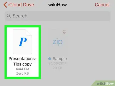 Image titled Open a PPTX File on iPhone or iPad Step 11