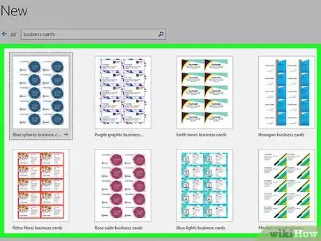 Image titled Make Business Cards in Microsoft Word Step 3