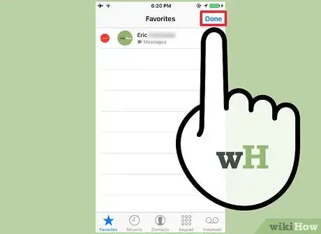 Image titled Create a List of Favorite Contacts on an iPhone Step 12