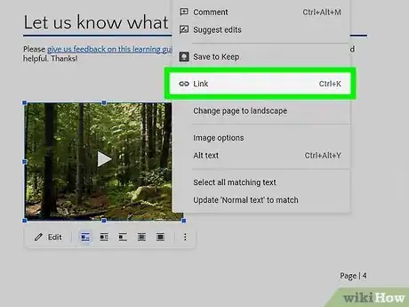 Image titled Put a Video in a Google Doc Step 7