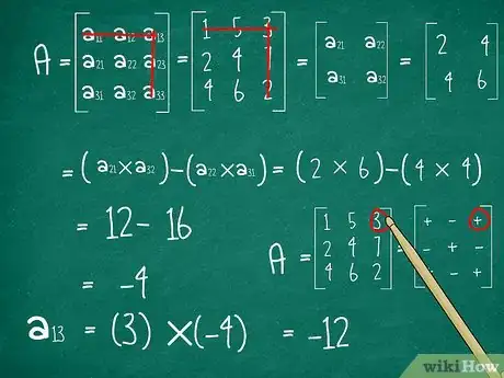 Image titled Find the Determinant of a 3X3 Matrix Step 8