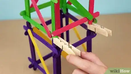 Image titled Build a Popsicle Stick Tower Step 13