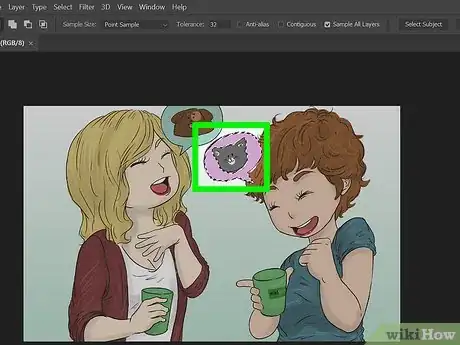 Image titled Use the Magic Wand Selection in Photoshop Step 9