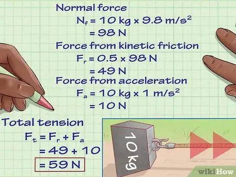 Image titled Calculate Tension in Physics Step 5