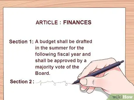 Image titled Write Bylaws Step 17